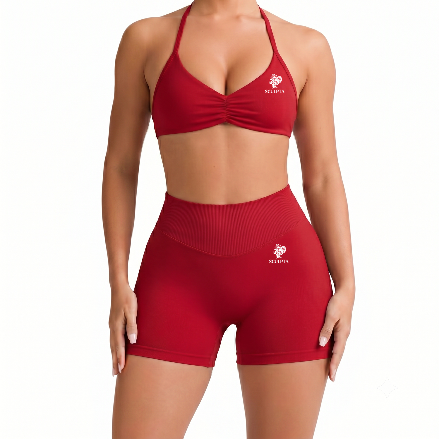 Sculpta Elevate Halter Sports Bra Set (COMING SOON)‼️