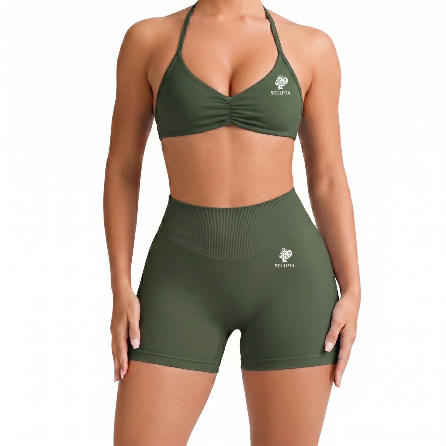 Sculpta Elevate Halter Sports Bra Set (COMING SOON)‼️