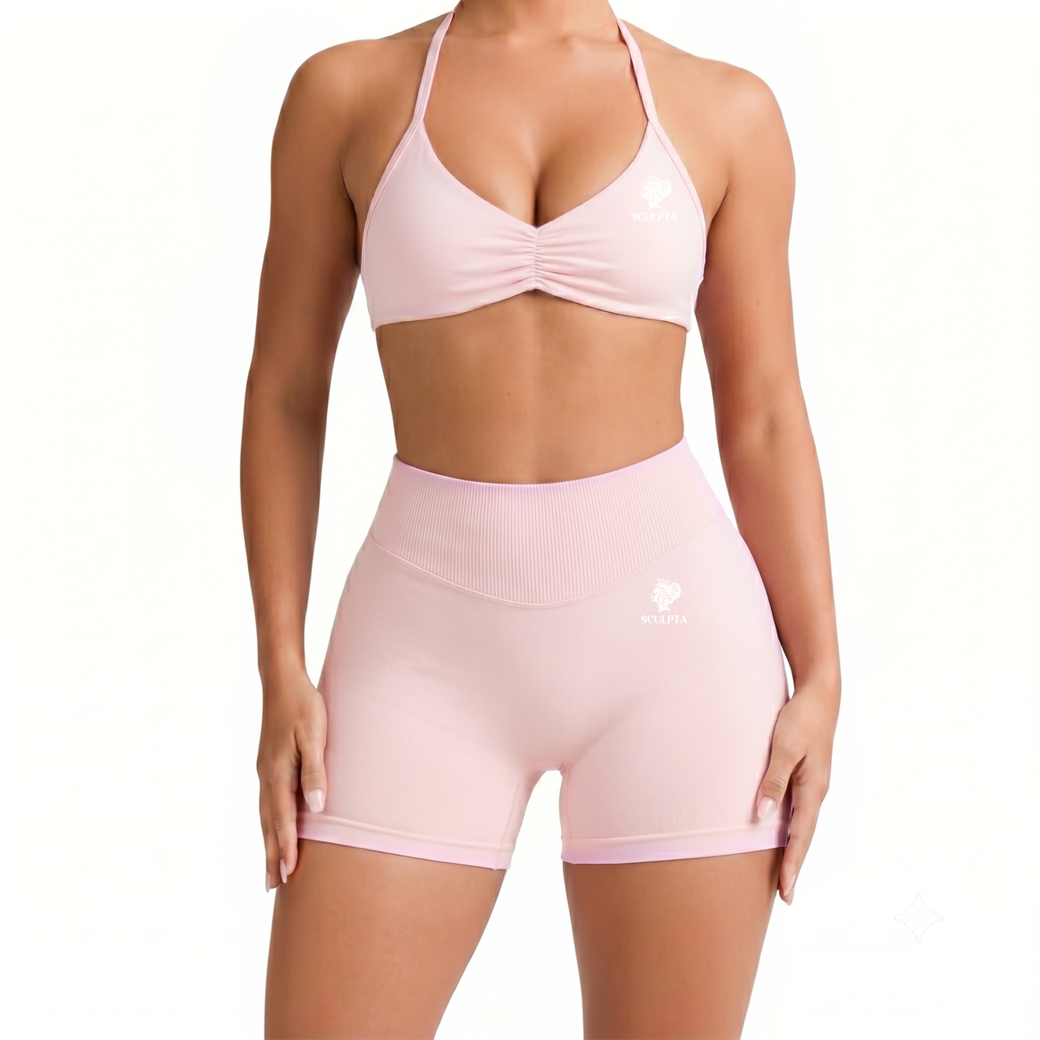 Sculpta Elevate Halter Sports Bra Set (COMING SOON)‼️