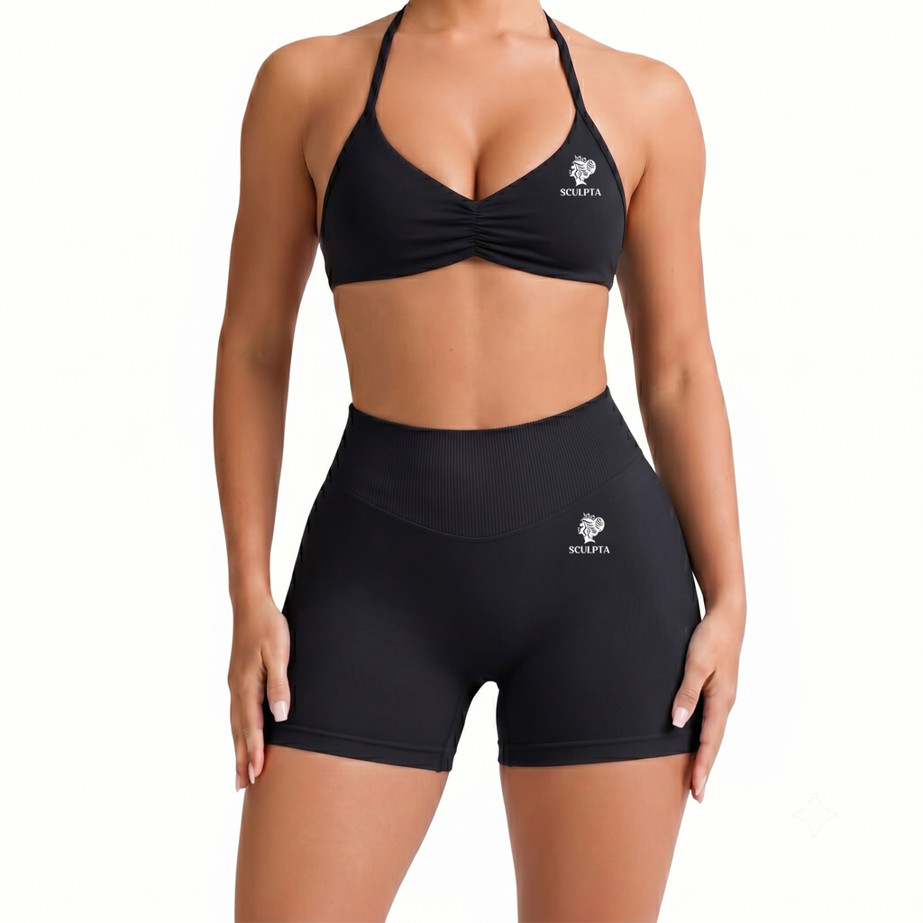 Sculpta Elevate Halter Sports Bra Set (COMING SOON)‼️